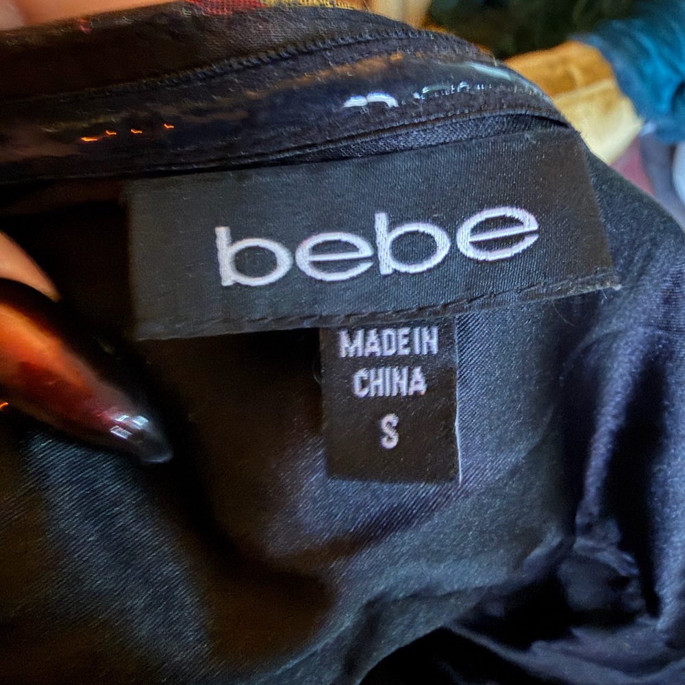 Bebe vintage goth Rose Bubble Dress— Small - Picture 8 of 12